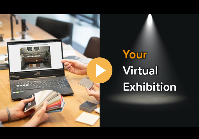 Create virtual exhibitions for your clients | Palette Showroom
